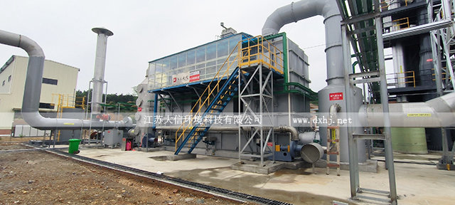 广西玉林中盛化学科技有限公司废气蓄热焚烧炉